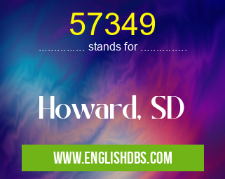 57349 means Howard, SD 57349