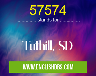 57574 means Tuthill, SD 57574