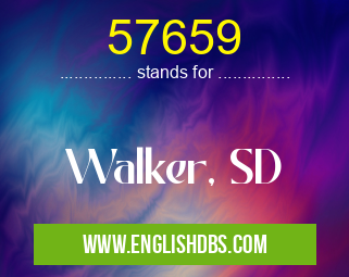 57659 means Walker, SD 57659