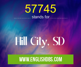 57745 means Hill City, SD 57745