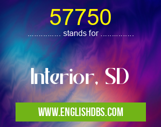 57750 means Interior, SD 57750