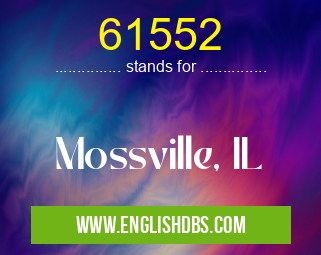 61552 means Mossville, IL 61552