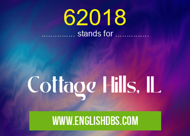 62018 means Cottage Hills, IL 62018