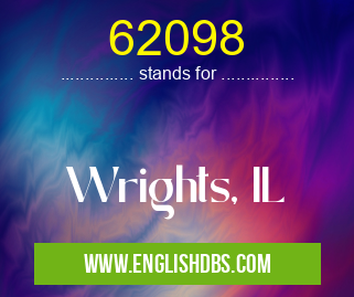 62098 means Wrights, IL 62098