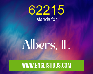 62215 means Albers, IL 62215