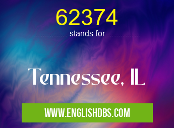 62374 means Tennessee, IL 62374