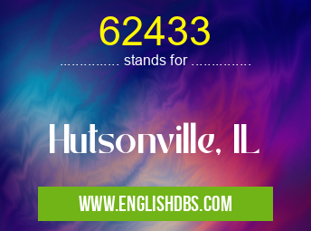 62433 means Hutsonville, IL 62433