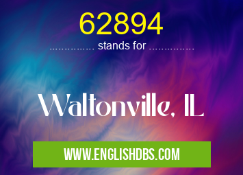 62894 means Waltonville, IL 62894