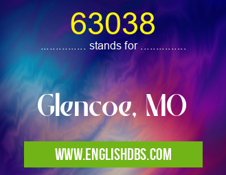 63038 means Glencoe, MO 63038
