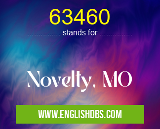 63460 means Novelty, MO 63460