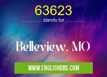 63623 means Belleview, MO 63623