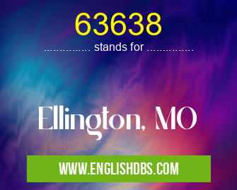 63638 means Ellington, MO 63638
