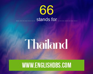 66 means Thailand 66
