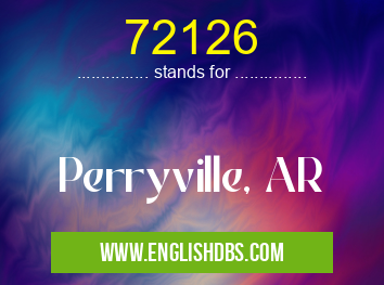 72126 means Perryville, AR 72126