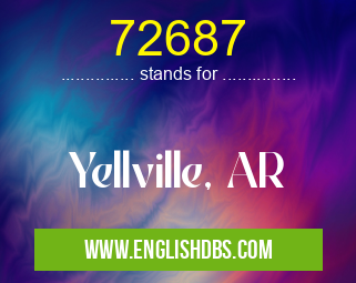 72687 means Yellville, AR 72687