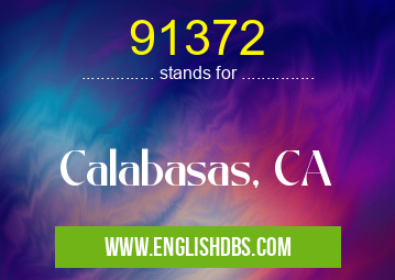 91372 means Calabasas, CA 91372