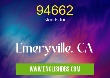 94662 means Emeryville, CA 94662
