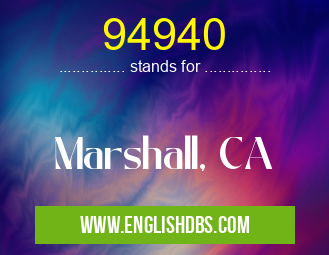 94940 means Marshall, CA 94940