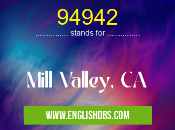 94942 means Mill Valley, CA 94942