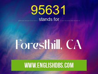95631 means Foresthill, CA 95631