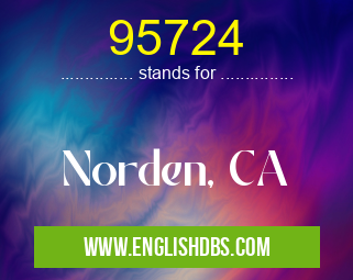 95724 means Norden, CA 95724