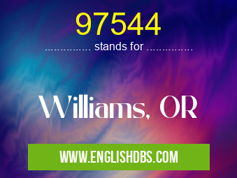 97544 means Williams, OR 97544