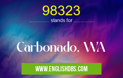 98323 means Carbonado, WA 98323