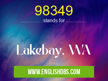 98349 means Lakebay, WA 98349