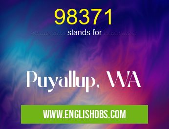 98371 means Puyallup, WA 98371