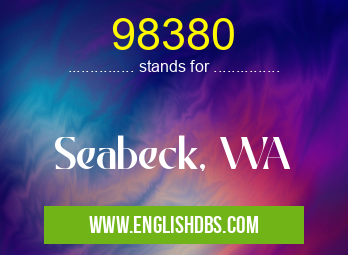 98380 means Seabeck, WA 98380