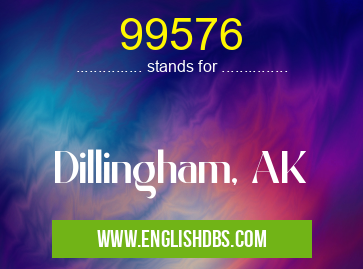 99576 means Dillingham, AK 99576