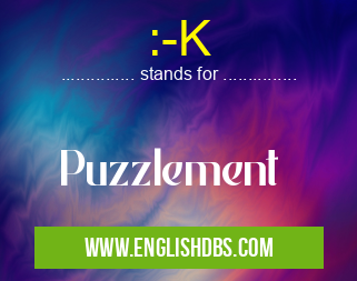 :-K means Puzzlement :-K