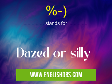 %-)