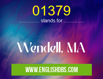 01379 means Wendell, MA 01379