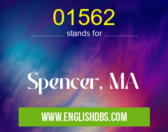 01562 means Spencer, MA 01562