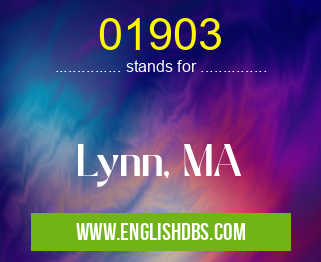 01903 means Lynn, MA 01903