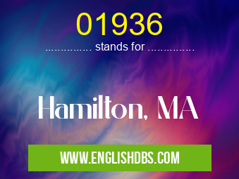 01936 means Hamilton, MA 01936