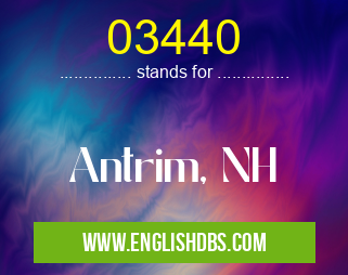03440 means Antrim, NH 03440
