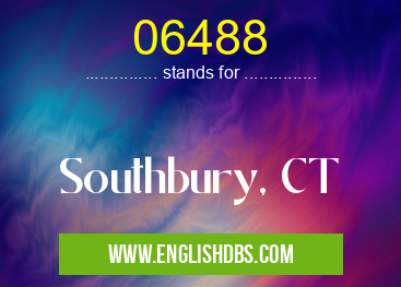 06488 means Southbury, CT 06488