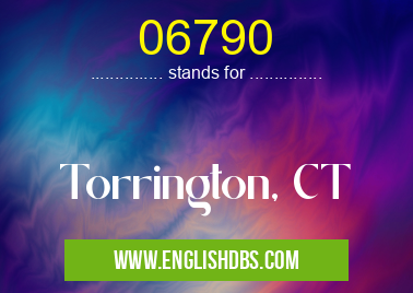 06790 means Torrington, CT 06790