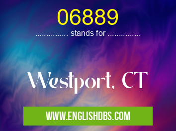 06889 means Westport, CT 06889
