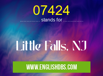07424 means Little Falls, NJ 07424