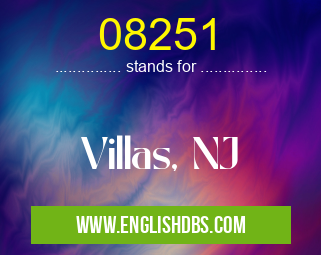 08251 means Villas, NJ 08251