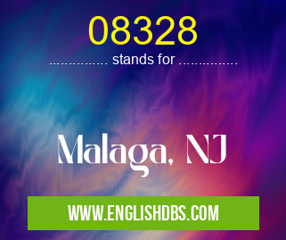 08328 means Malaga, NJ 08328