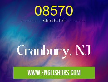 08570 means Cranbury, NJ 08570