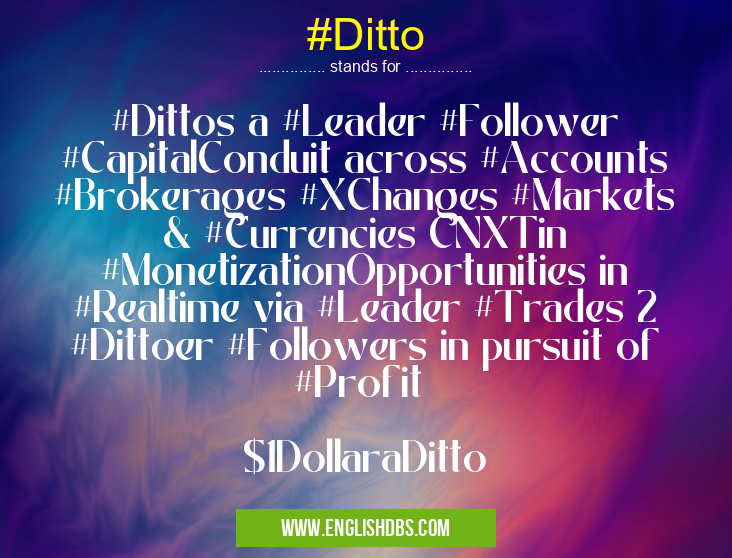 #Ditto