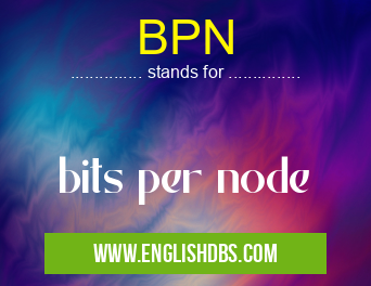 BPN means bits per node BPN